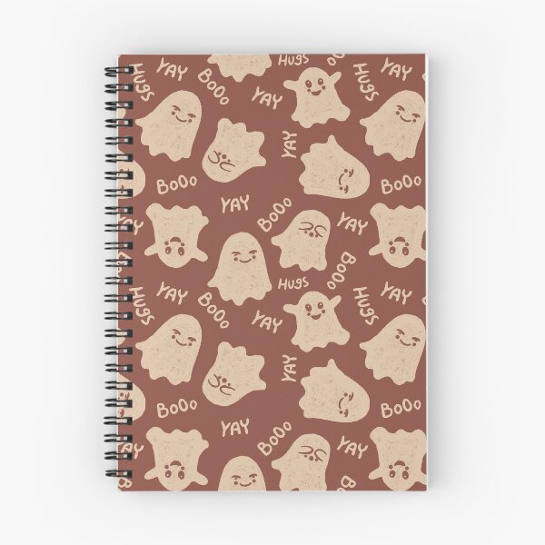Item preview, Cute ghost pattern laughing, saying boooo and hiding designed and sold by AlexandraGregor.