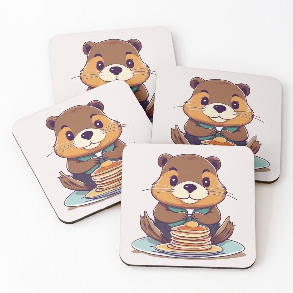 Item preview, Beaver Original digital drawing art  designed and sold by Jelena Vučković.