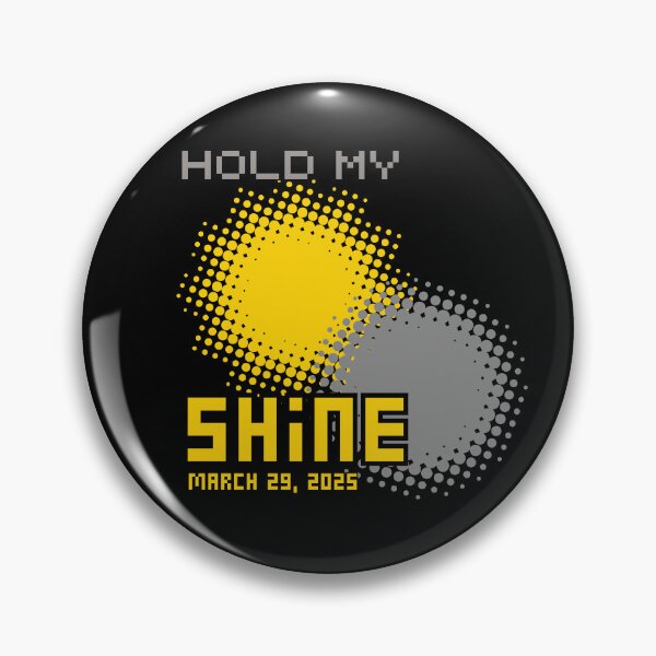 Item preview, Solar Eclipse 2025 pixel art funny design designed and sold by Martisja.