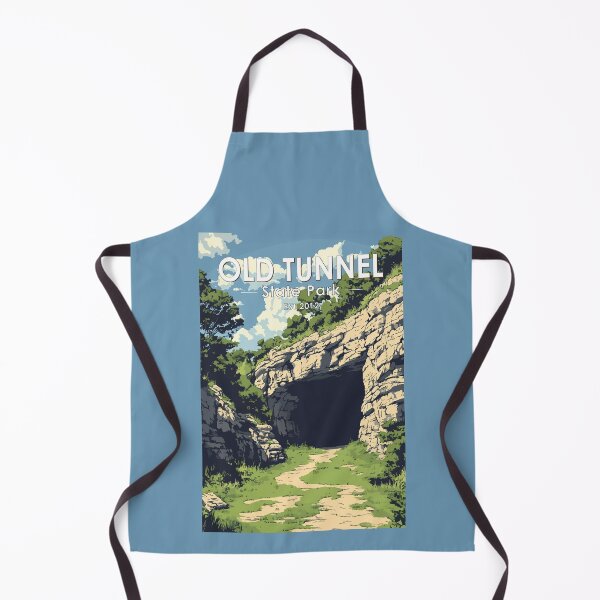 Item preview, Old Tunnel State Park Texas Travel Art Vintage designed and sold by KrisSidDesigns.