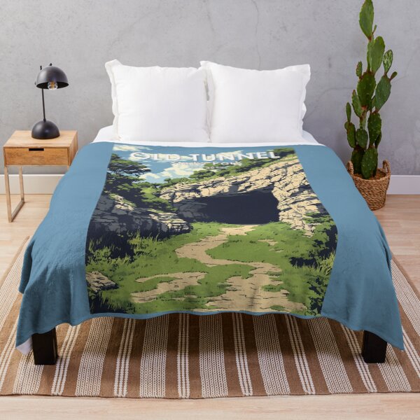 Item preview, Old Tunnel State Park Texas Travel Art Vintage designed and sold by KrisSidDesigns.