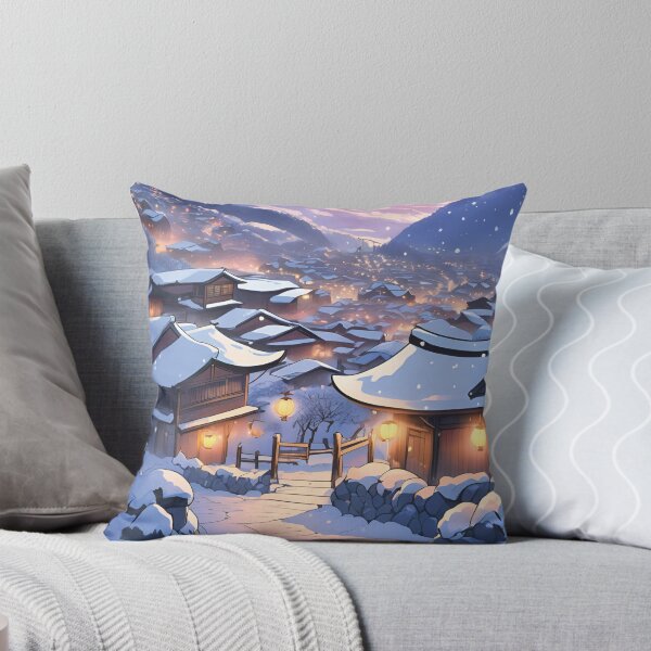 Item preview, Mount Fuji's Village under Snow designed and sold by Inelshop.