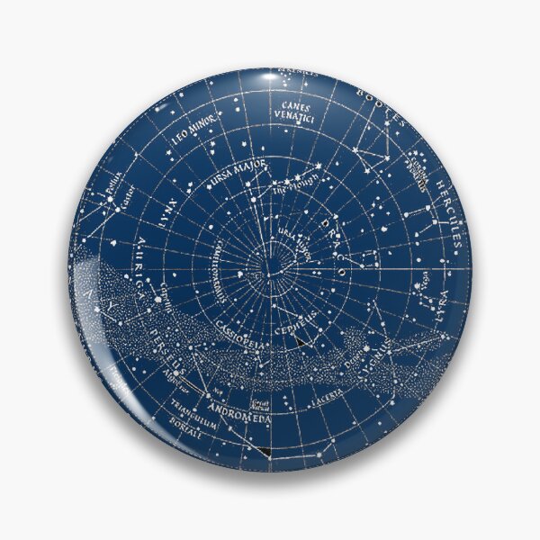 Item preview,  Northern Star System Vintage Celestial Map Print designed and sold by posterbobs.