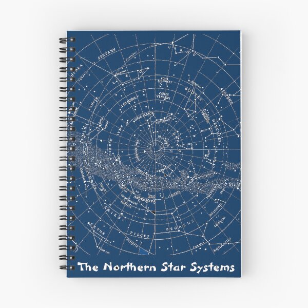 Item preview,  Northern Star System Vintage Celestial Map Print designed and sold by posterbobs.