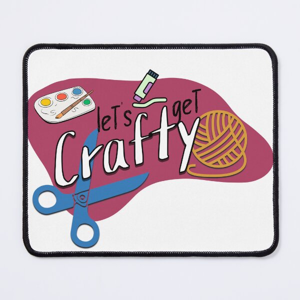 Item preview, Let's Get Crafty designed and sold by PooshCrafts.