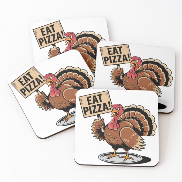 Item preview, Eat pizza thanksgiving turkey designed and sold by Delgiur.