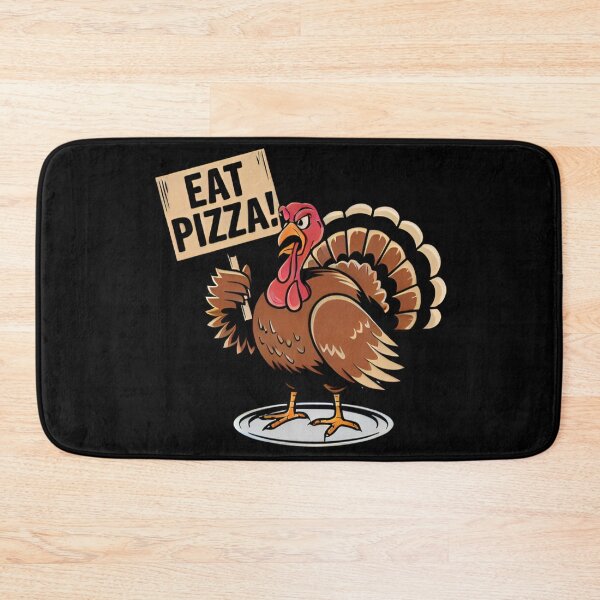 Item preview, Eat pizza thanksgiving turkey designed and sold by Delgiur.