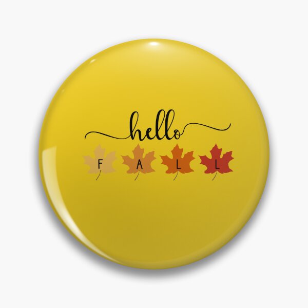 Item preview, Hello Fall designed and sold by ZubiyaArt.