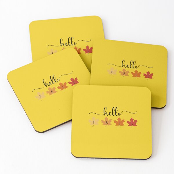 Item preview, Hello Fall designed and sold by ZubiyaArt.