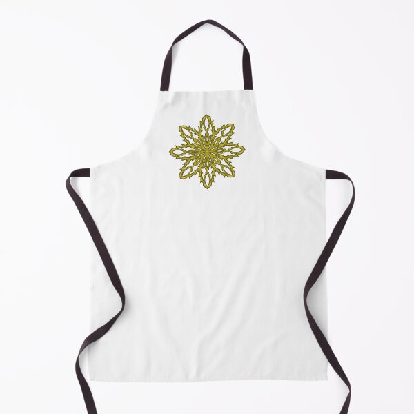 Item preview, Yellow snowflake "Inspiration" designed and sold by Cherevan.