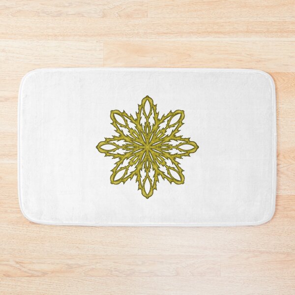 Item preview, Yellow snowflake "Inspiration" designed and sold by Cherevan.