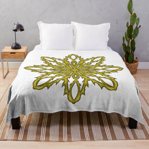 Item preview, Yellow snowflake "Inspiration" designed and sold by Cherevan.
