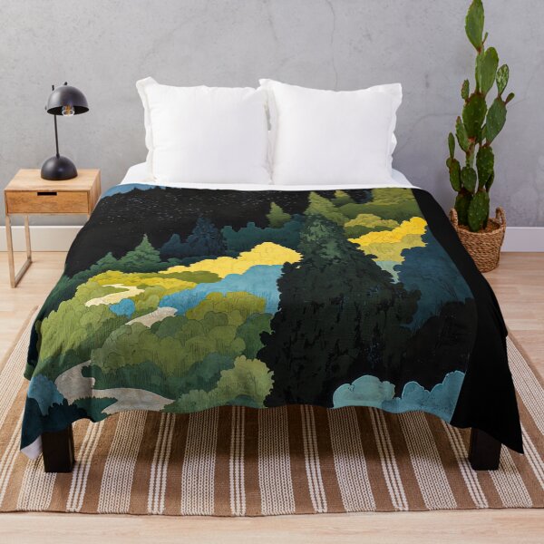 Item preview, Whimsical Forest Path Under Starry Sky designed and sold by regnumsaturni.