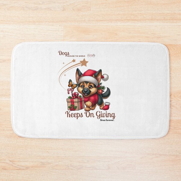 Item preview, German Shepard - Dogs Around The World - Perfect Christmas gift designed and sold by Scandinavian-Ai.