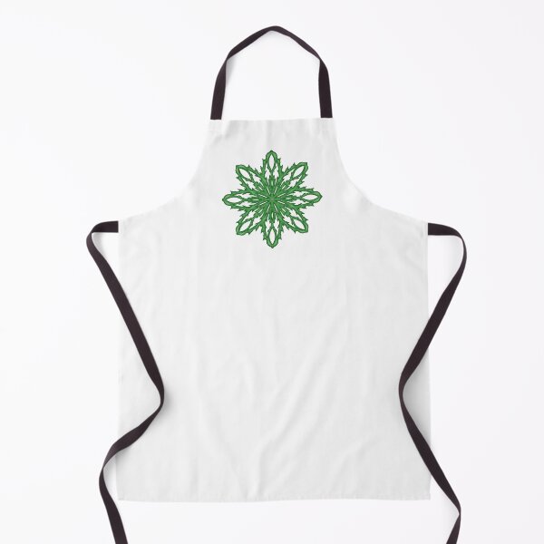 Item preview, Green snowflake "Inspiration" designed and sold by Cherevan.