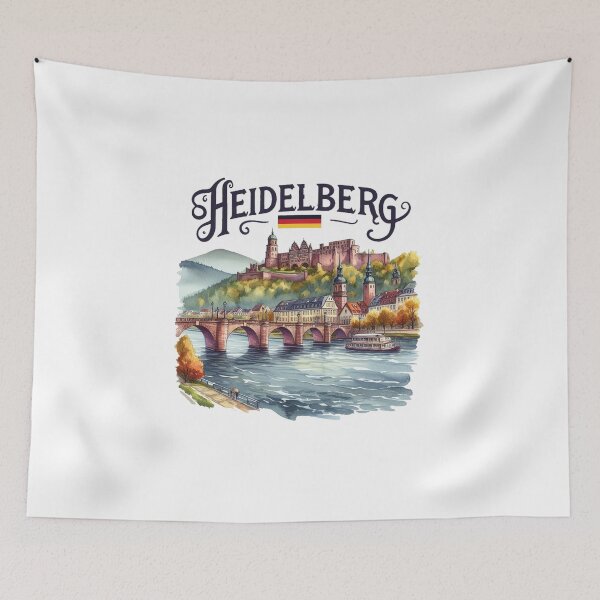 Item preview, Heidelberg Germany Vintage Travel designed and sold by HaydenMillepied.