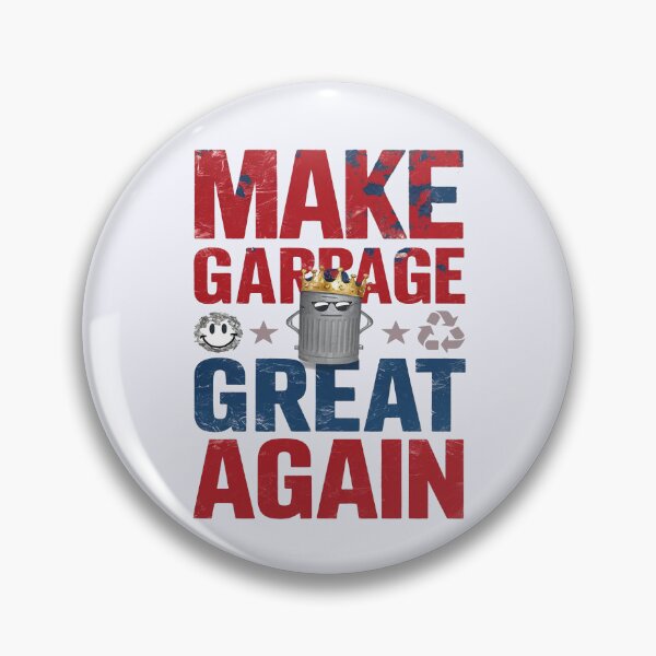 Item preview, Make Garbage Great Again | Political Satire Inspired by Biden's Insult to Trump Supporters designed and sold by bubblylive.