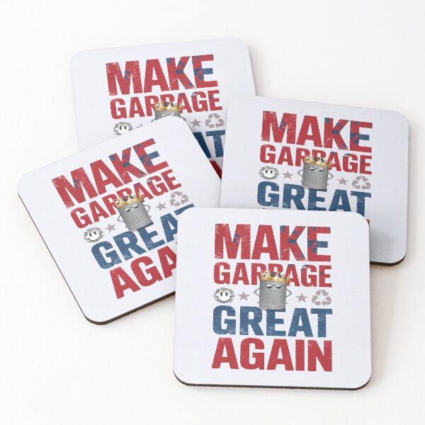 Item preview, Make Garbage Great Again | Political Satire Inspired by Biden's Insult to Trump Supporters designed and sold by bubblylive.