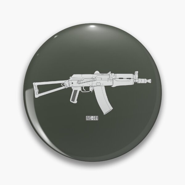 Item preview, AKS-74U Outline Minimalist Rifle Design designed and sold by FAawRay.