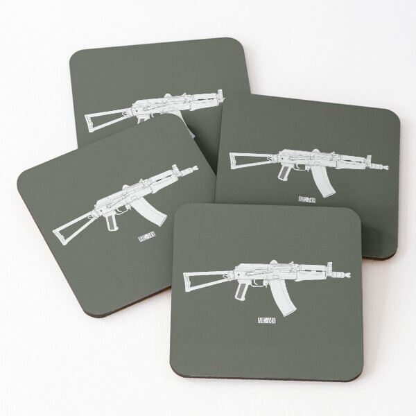 Item preview, Diseño minimalista del rifle AKS-74U designed and sold by FAawRay.