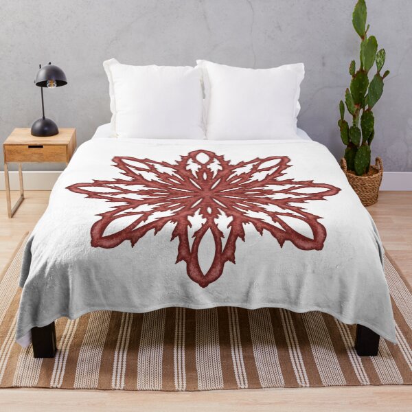 Item preview, Red snowflake "Inspiration" designed and sold by Cherevan.