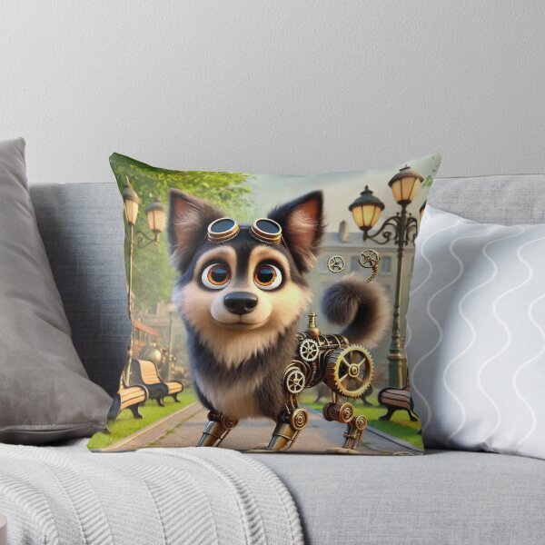 Item preview, Steampunk German Shepherd Mix designed and sold by Sillytoe.