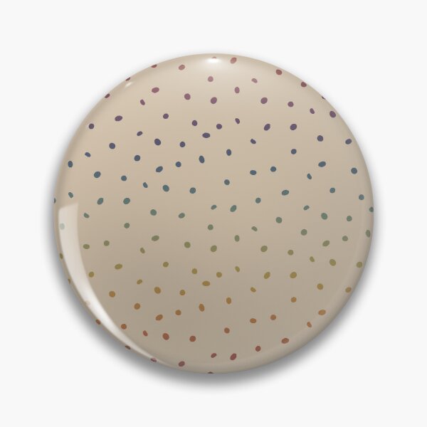 Item preview, Whimsy Dots Polka Dot Pattern - Dove + Rainbow Sunset designed and sold by Irene Estelle.