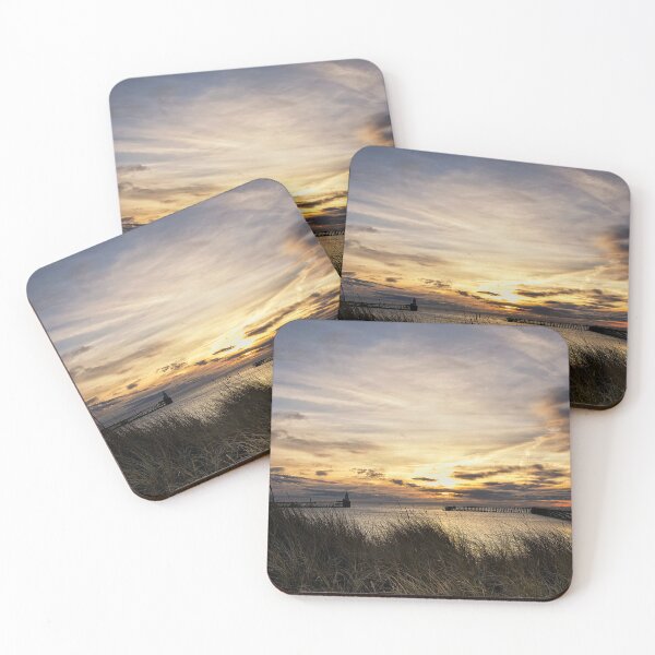 Item preview, Sunrise at the mouth of the River Blyth designed and sold by Violaman.