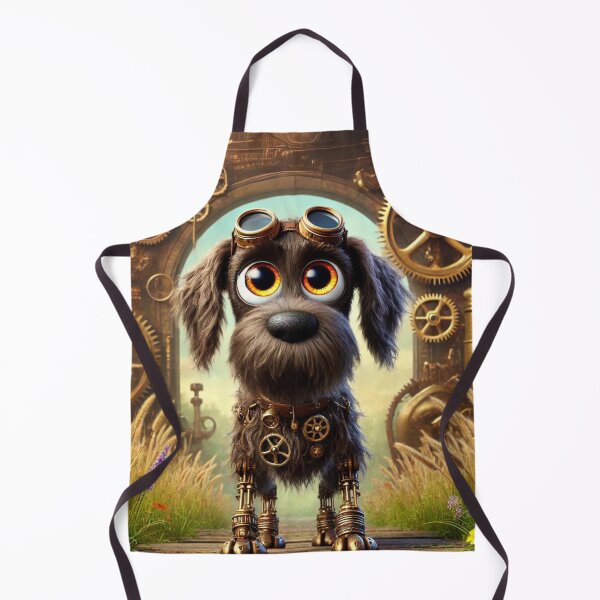 Item preview, Steampunk German Wirehaired Pointer designed and sold by Sillytoe.