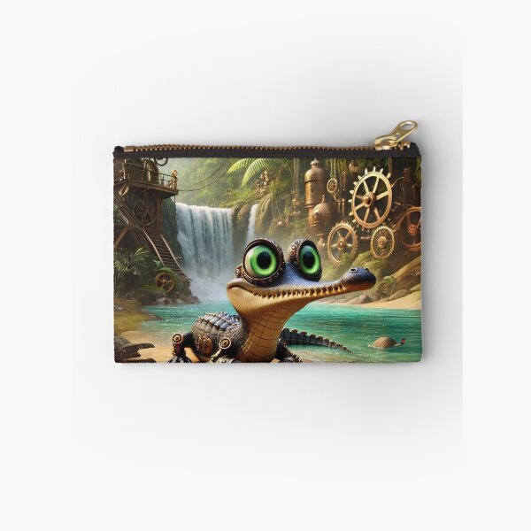 Item preview, Steampunk Gharial designed and sold by Sillytoe.