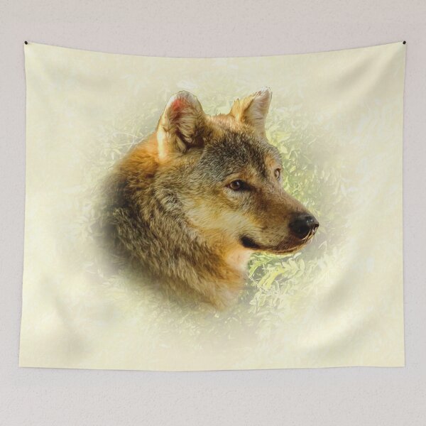 Item preview, Wolf portrait designed and sold by Guardi71.