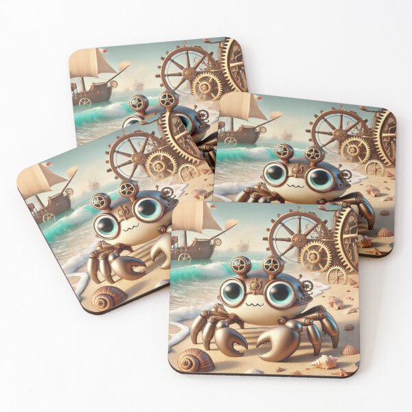 Item preview, Steampunk Ghost Crab designed and sold by Sillytoe.