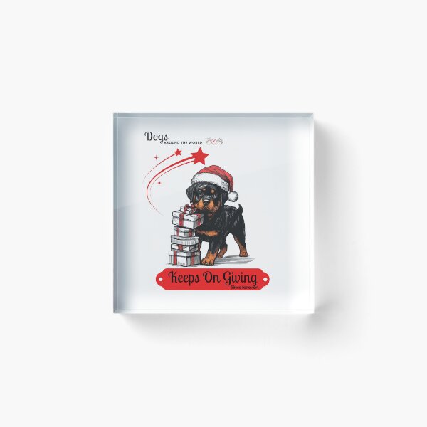 Item preview, Rottweiler - Dogs Around The World - Perfect Christmas gift designed and sold by Scandinavian-Ai.