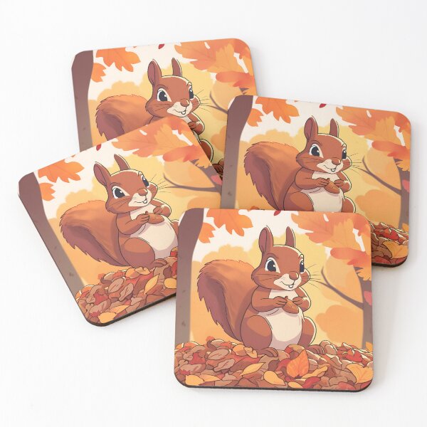 Item preview, Fall Autumn Vibe cute Squirrel designed and sold by Googo.