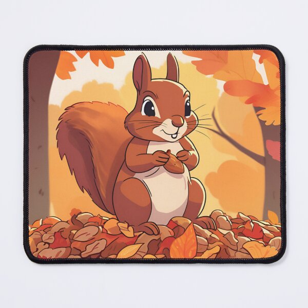 Item preview, Fall Autumn Vibe cute Squirrel designed and sold by Googo.