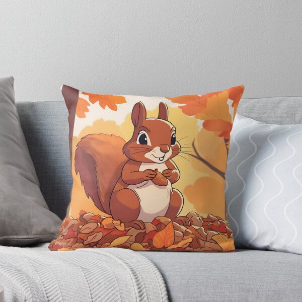 Item preview, Fall Autumn Vibe cute Squirrel designed and sold by Googo.