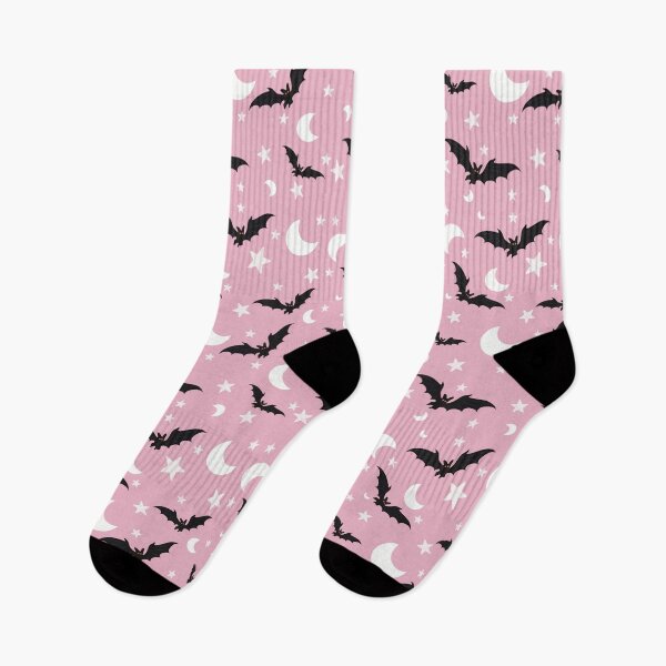 Item preview, Halloween Bat Pattern pink designed and sold by Kimber Nova.