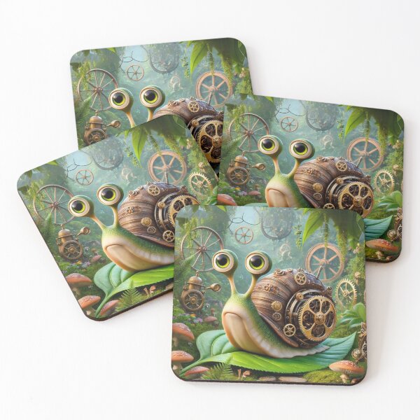 Item preview, Steampunk Giant African Land Snail designed and sold by Sillytoe.
