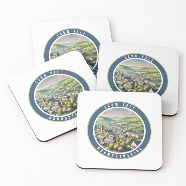 Item preview, Retro Ebbw Vale Skyline designed and sold by MaateoDesign.