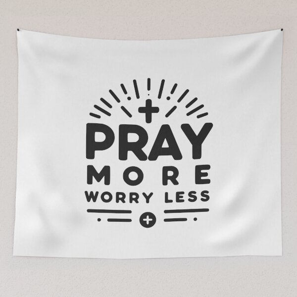 Item preview, Pray More Worry Less designed and sold by Frank Ring.