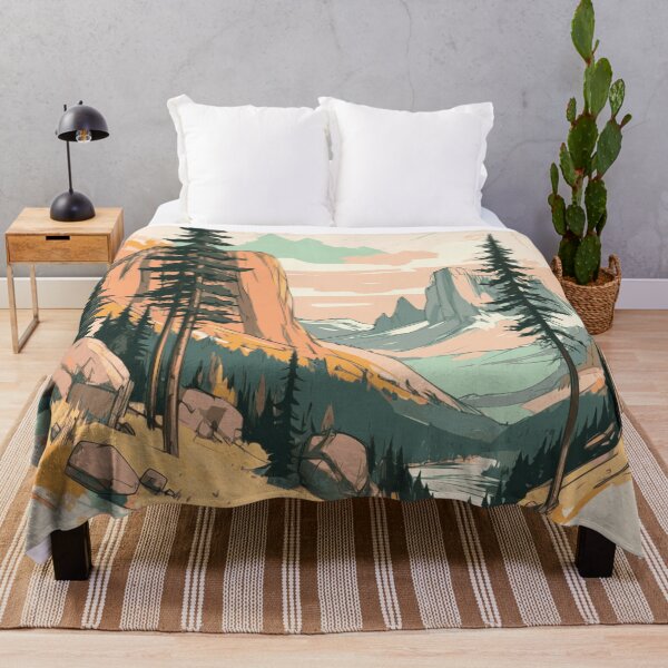 Item preview, Pastel Mountain Escape designed and sold by lysa13.