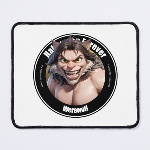 Item preview, Werewolf Halloween Forever Circle By : WachiraX designed and sold by WachiraX.