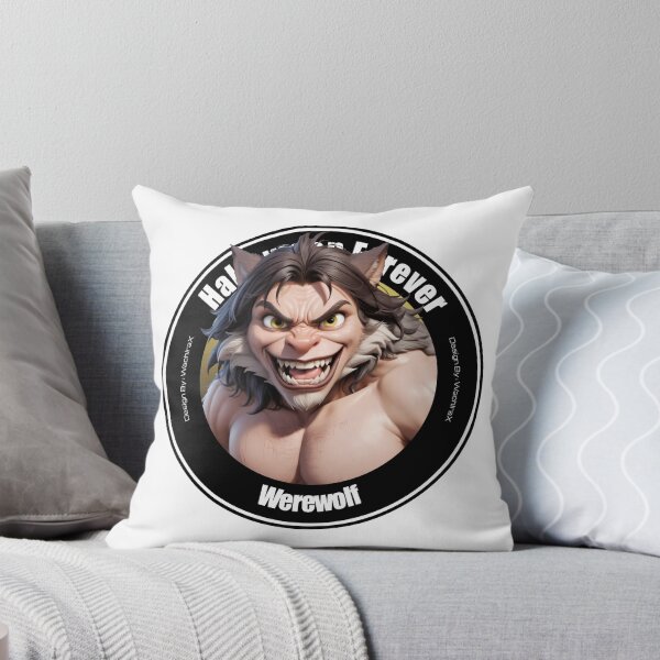 Item preview, Werewolf Halloween Forever Circle By : WachiraX designed and sold by WachiraX.