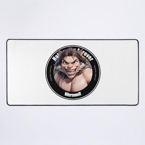 Item preview, Werewolf Halloween Forever Circle By : WachiraX designed and sold by WachiraX.