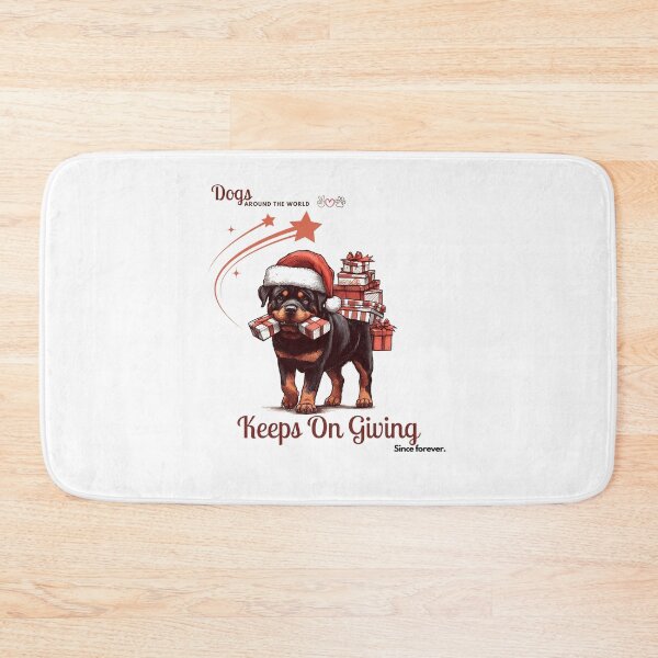 Item preview, Rottweiler - Dogs Around The World - Perfect Christmas gift designed and sold by Scandinavian-Ai.