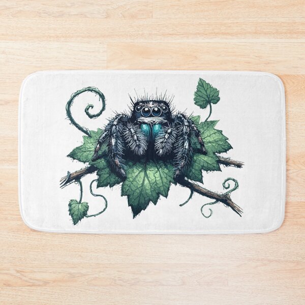 Item preview, Jumping Spider Phidippus Audax designed and sold by TomFrontierArt.