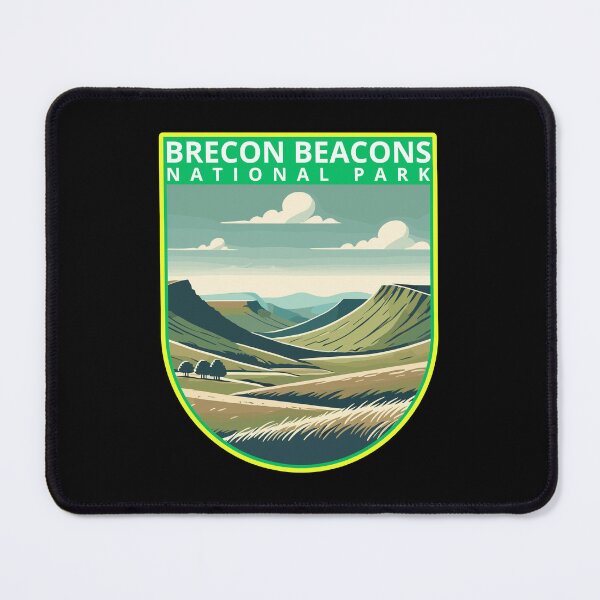 Item preview, Brecon Beacons National Park Retro Skyline designed and sold by MaateoDesign.