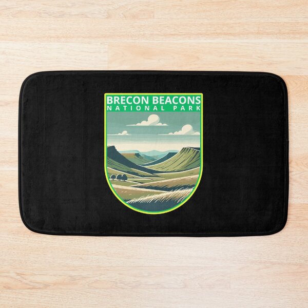 Item preview, Brecon Beacons National Park Retro Skyline designed and sold by MaateoDesign.