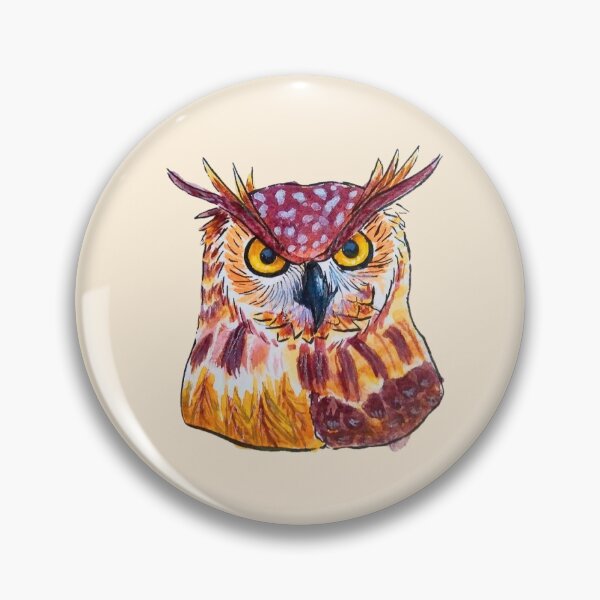 Item preview, Eagle Owl designed and sold by Illustra-Artium.
