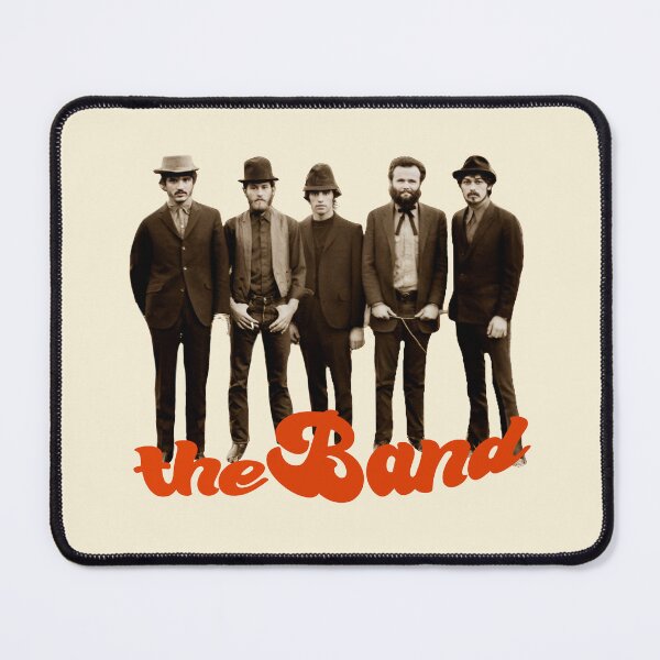 Item preview, The Band - Bob Dylan & The Band 1969 Brown Album Tshirt designed and sold by Fuzzdandy Designs.